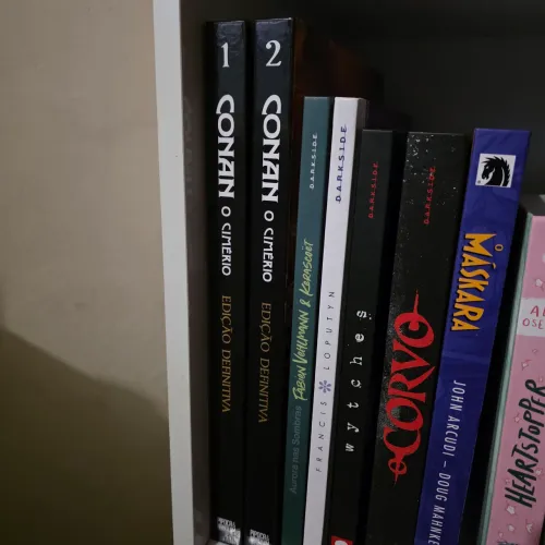 Vol 1 e 2 HQ Conan o Cimério Pipoca e Namquim capa dura
