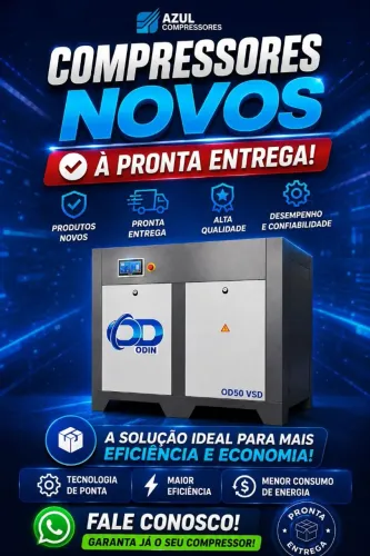 Compressor de Ar Parafuso. Novo!