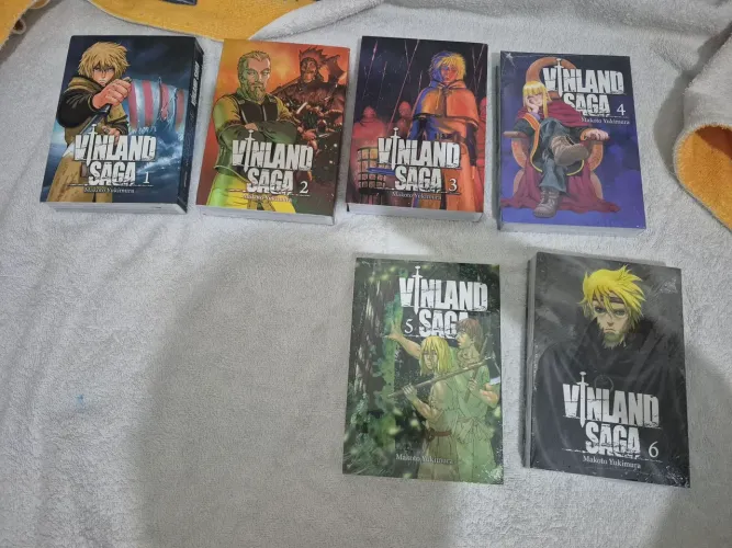 Vinland Saga Deluxe 1 a 6 (Excelente estado - Veja as especificações abaixo)
