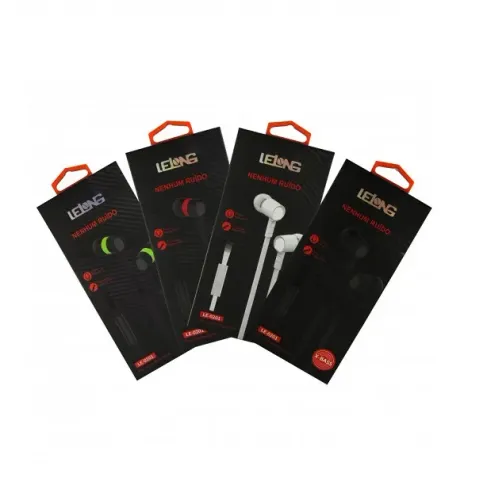 Fone de Ouvido LeLong Le-0201 Nenhum Ruido