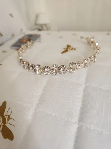 Tiara para Noiva com Cristais - Ideal para Casamento
