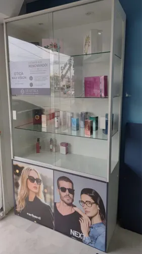 Vitrine de vidro 