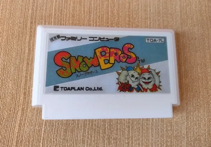 Snow Bros - Cartucho Paralelo Para Nes Nintendinho