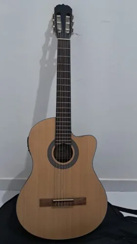 VENDO VIOLÃO SHELBY ELÉTRICO - CORDAS DE NYLON