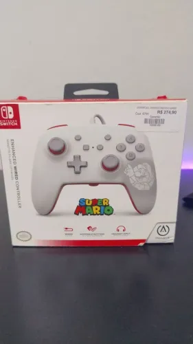 Controle Nintendo switch pro cabeado