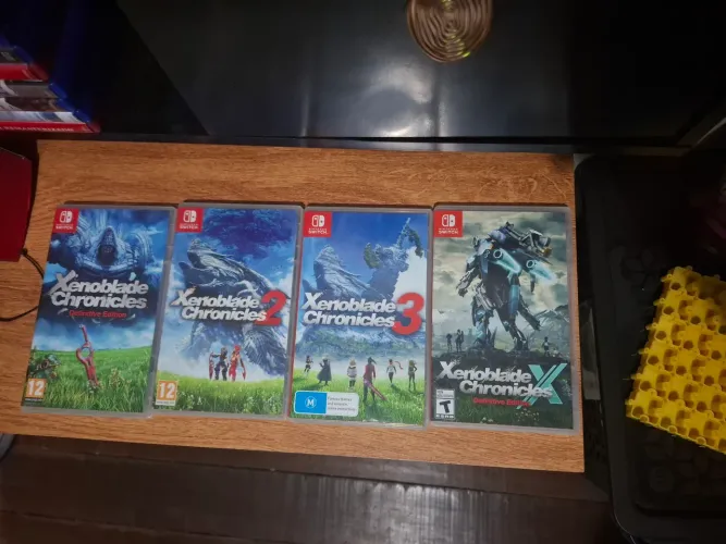 Coleçao Xenoblade switch