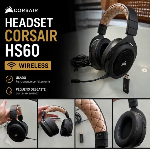 Headset Wireless Corsair H560