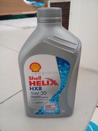 Óleo para carro sintético Shell 5W30