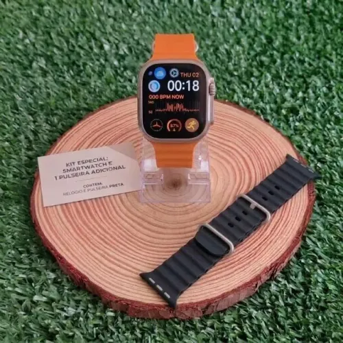 Relógio Smartwatch Ultra Mini Feminino Masculino Série 8 41mm E Pulseira Adicional