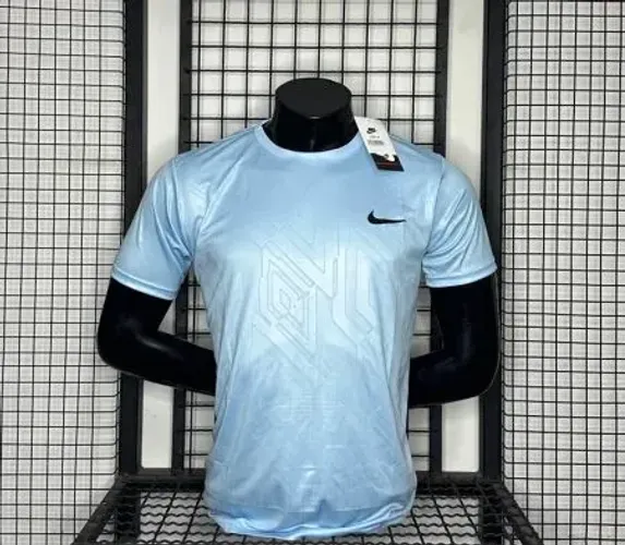 Camisa Dry Fit 3D Nike Azul Claro