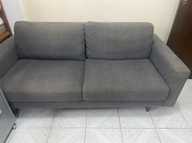 Sofá de Linho Abra Casa