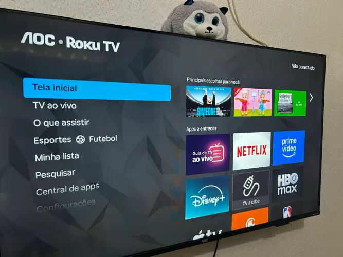 Tv nova de 43 smart