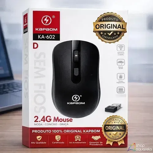 Mouse Sem Fio Kapbom