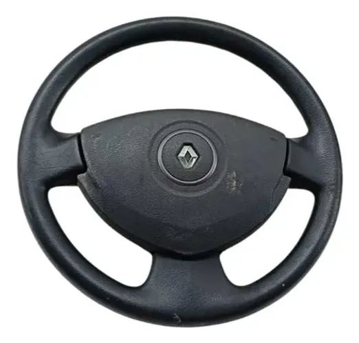 Volante Renault Logan Sandero 2007 2008 2010 2011 2012 Preto