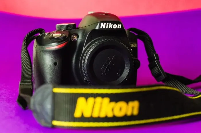 câmera nikon d3200