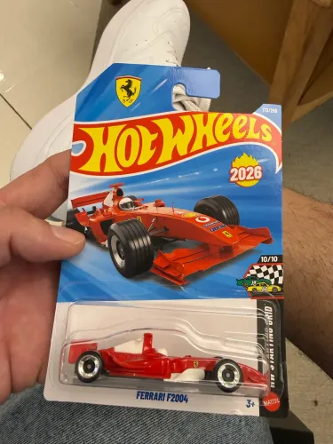 Hot wheels Ferrari f2004 fórmula 1