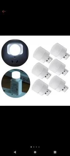 Mini Luminária e Luz USB 5v