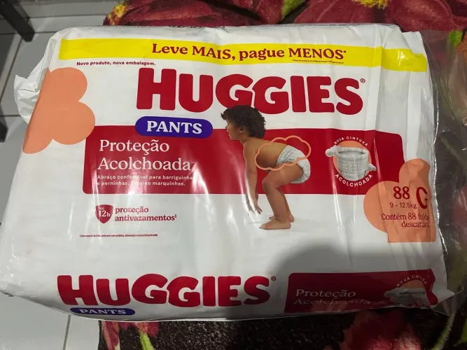 Fralda Huggies pants G