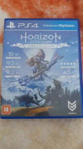Horizon Zero Dawn Complete Edition PS4 Mídia Física Game Jogo CHAMAR NO WHATSAPP