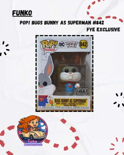 Funko Pop! Bugs Bunny As Superman #842