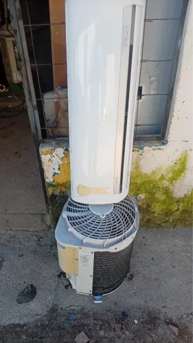 Ar condicionado de 24mil btus serpentina de cobre e gás recolhido 