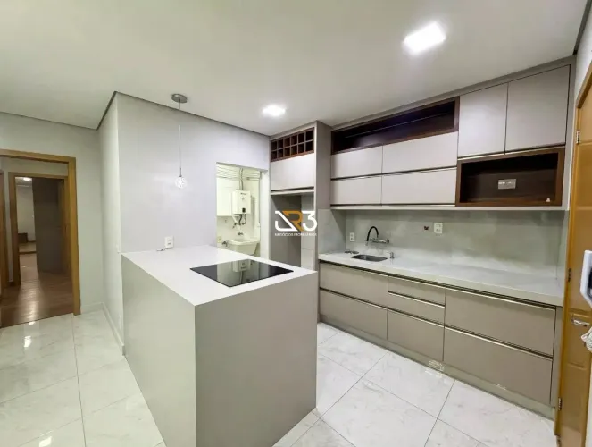 Trésor - Apartamento semimobiliado para locação - 3 quartos, 1 suíte, sacada gourmet, 95m²