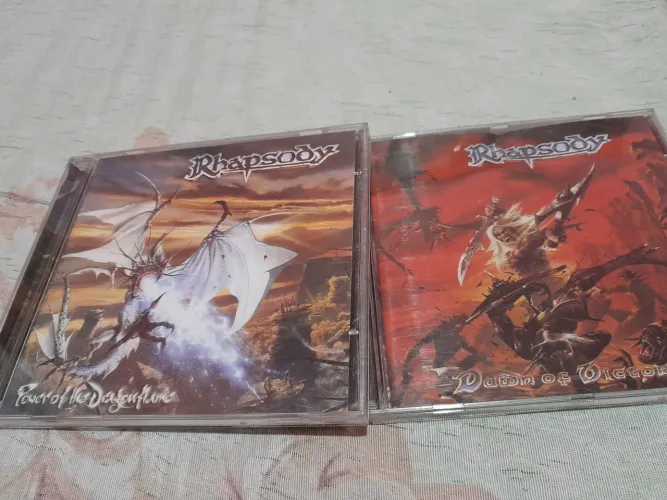 2 Cds Rhapsody - vendo tb separados