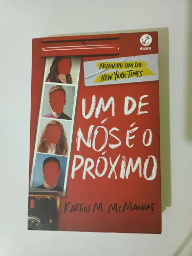 Livro Um de nós é o próximo Karen M. McManus