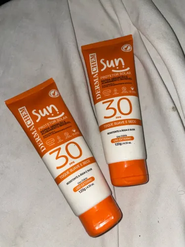 Kit 2 Protetores Solares Dermachem Sun FPS 30 - 120g Cada