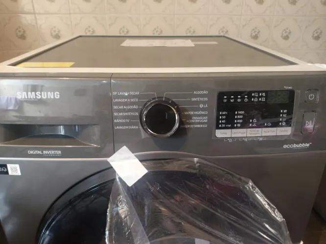 Lava e seca Samsung eco bubble