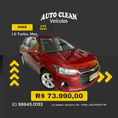 Chevrolet Onix Hatch LTZ 1.0 12V TB Flex Mec. 4P 2023