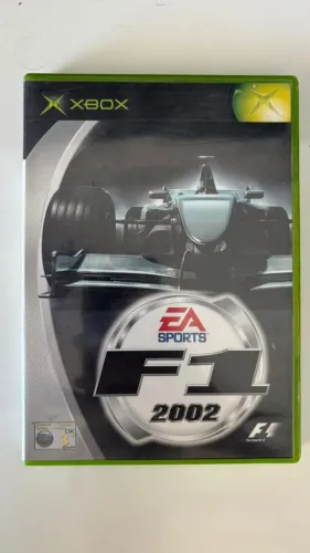 F1 2002 XBOX ORIGINAL PAL MIDIA FISICA COM CAIXA E MANUAL
