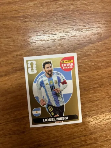 Figurinha Dourada Messi Original Panini 2026 Rara