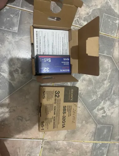 Cartão de Memória Profissional Sony SxS-1 32GB SBS-32G1A - Novo Lacrado