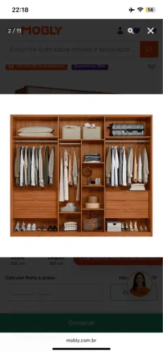 Guarda roupa de casal