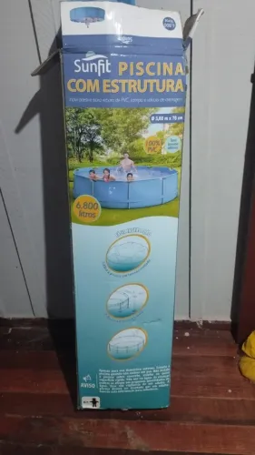 Piscina 6800 litros + motor