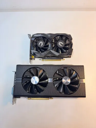 Lote 2 Placa de video GTX 1660 ti 6GB + Rx 580 8GB Sapphire