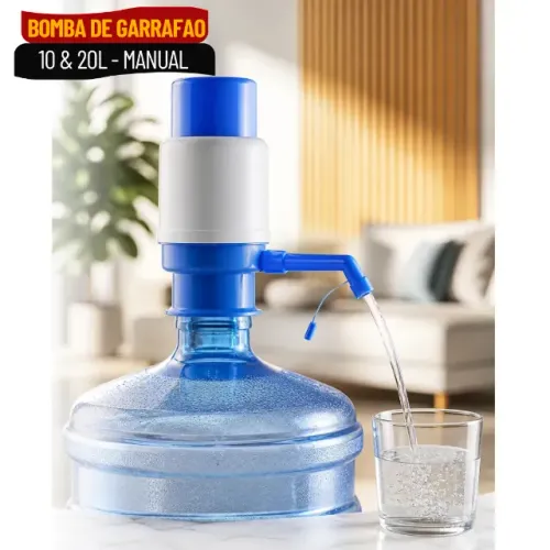 Bomba Manual Clink para Galão de Água 10 e 20 Litros - SCS120