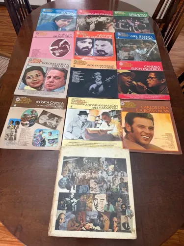 Discos de vinil MPB 47 unidades