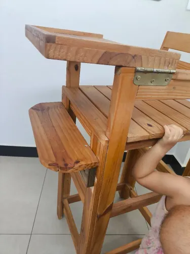 Cadeirinha de alimentação bebê