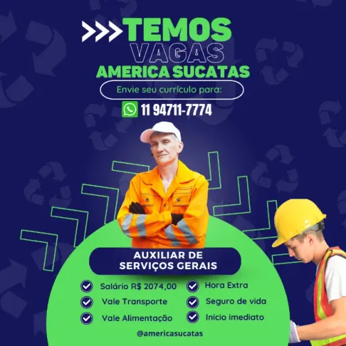 AUXILIAR DE SERVIÇOS GERAIS