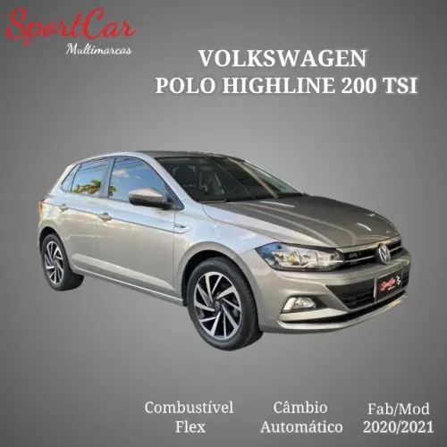 Volkswagen Polo Highline 200 TSI 1.0 Flex 12V Aut. 2021