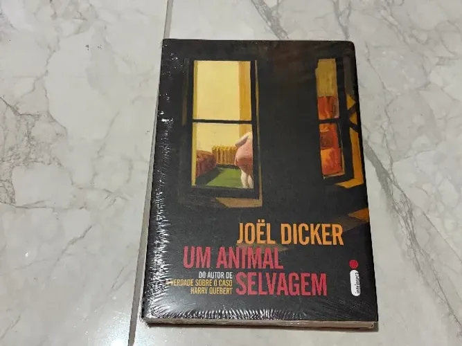 Livro Um Animal Selvagem - Joël Dicker - Novo Lacrado