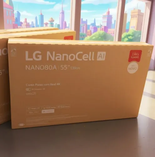 Vendo Smart Tv LG NanoCell 55 Polegadas Nova/Lacrado