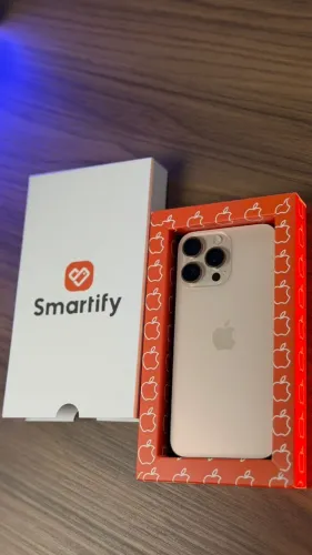IPHONE 16 PRO MAX DESERT - 256GB - 91% | LOJA FÍSICA SMARTIFY - CURITIBA.