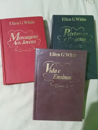 Lote 3 livros Ellen white usado Leia anúncio 
