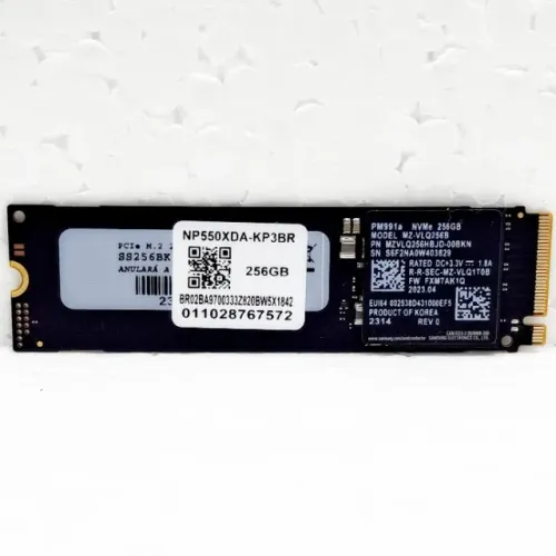 SSD 256GB NVMe M.2 2280 SAMSUNG MZVLQ256HBJD-00B