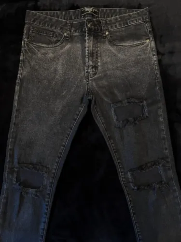 Calça Jeans Preta Forever 21