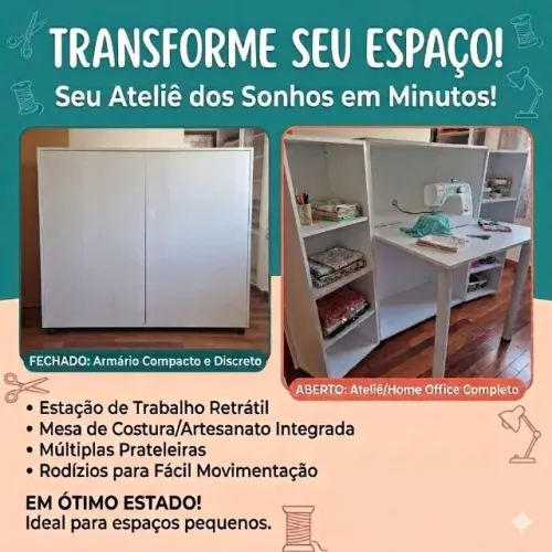 Ateliê compacto