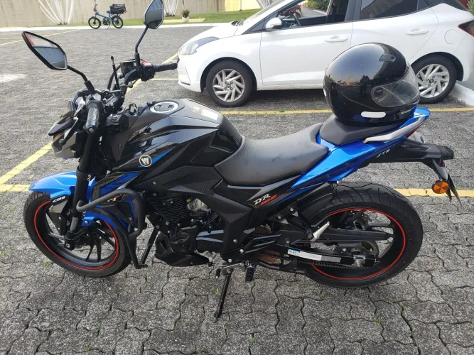Haojue DR 160 Azul linda